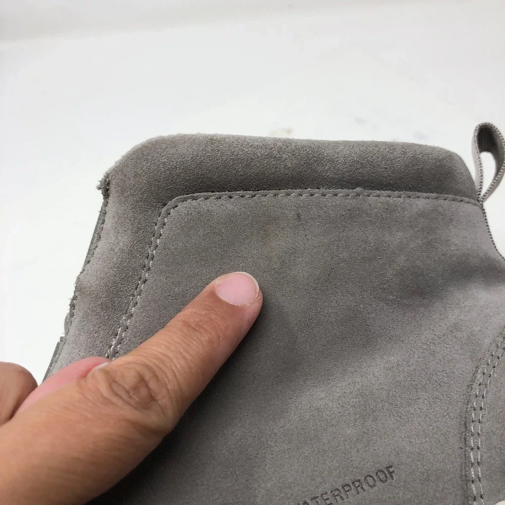Sorel Out N About Plus Mid Boots Womens 9 Quarry Grey Waterproof Outdoor Casual
